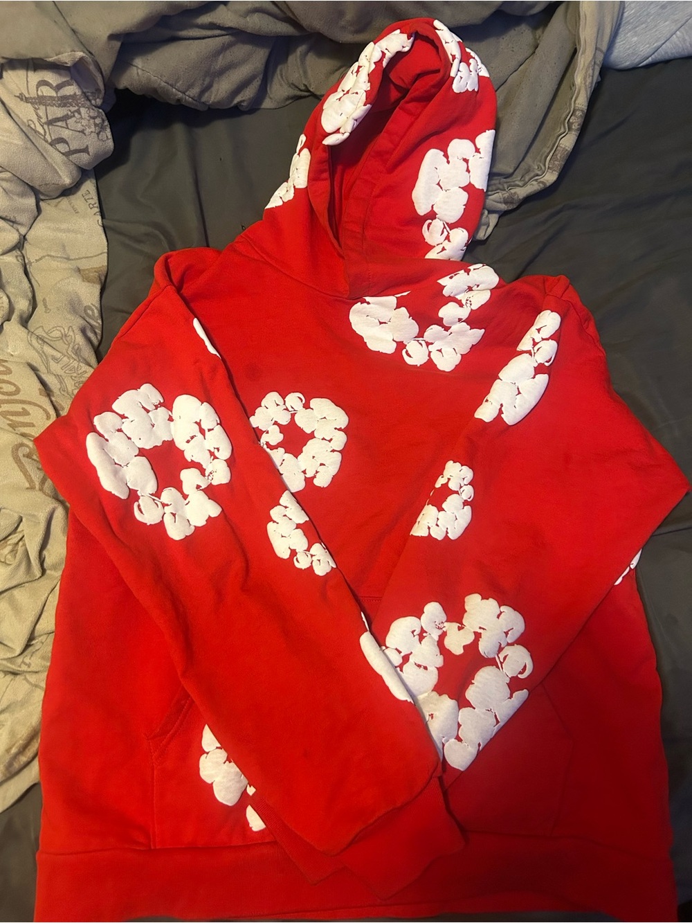 Denim tears “The Cotton wreath” Pullover hoodie